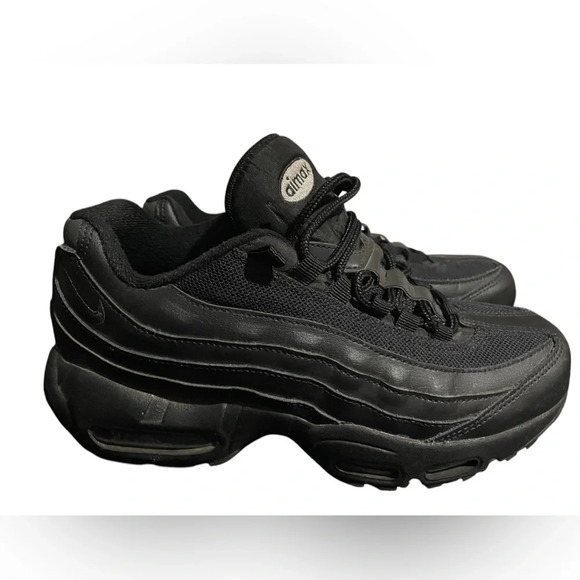 NIKE AIR MAX 95 RECRAFT ALL BLACK - Picture 2 of 5